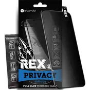 Sturdo REX zaščitno steklo iPhone 17e (Privacy FULL GLUE)
