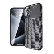 Maska Carbon Defender za iPhone 16 crna