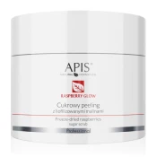 RASPBERRY GLOW Šecerni piling za lice sa liofilizovanim malinama 220 g |APIS COSMETICS| Kozmo