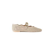 Kurt Geiger London balerinke usnjene Wavy Mayfair Ballet Flat
