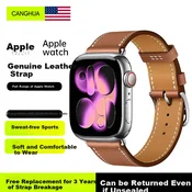 CangHua Zamenska narukvica za pametni sat za Apple Watch, Smeda (braon)