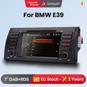 Junsun For BMW E39 7” CAR Stereo Radio GPS SAT NAVI CD DVD FM SWC RDS Bluetooth DAB Support