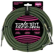 Ernie Ball P06077-EB 3 m Ravni - Kotni Instrumentalni kabel (Kot novo)