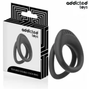 EREKCIJSKI OBROČEK Addicted Toys Double Textured