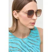 Sončna očala Michael Kors ženski, rdeča barva