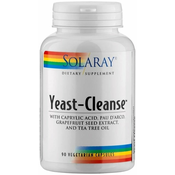 Solaray Yeast Cleanse - 90 veg. kapsul