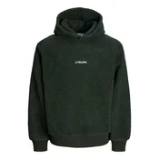 JACK & JONES Pulover JJSOHO temno zelena