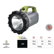Polnilna LED delovna svetilka 750 lm LED