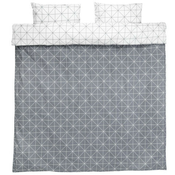 Set posteljina Atla 200x220 siva DS ( 1350682 )