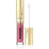 Eveline Eveline Diamond Glow Lip Luminizer sijaj za ustnice s hialuronsko kislino št. 09 4,5 ml