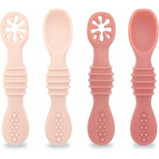 Dardanar Baby learning eating training spoon silicone sticky spoon childrens sticky spoon soup spoon baby silicone spoon fork complementary food tableware, (21066498)
