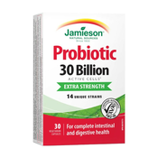 Probiotiki 30 milijard aktivnih celic Ekstra močni Jamieson (30 kapsul)