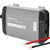 Qoltec Profesionalni polnilnik akumulatorjev LiFePO4, AGM, GEL, SLA | 70A | 12V