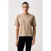 HUGO oversize kratka ženska majica z modalom SIGNATURE_TSHIRT