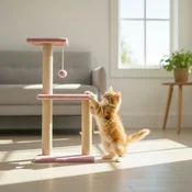 Paws & Whiskers Grebalica za macke Tina 1, Prljavo roze