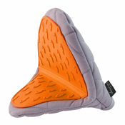 Narancasto-siva pamucna rukavica sa silikonom Vialli Design