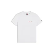 Tommy Jeans Majica DNA rdeča/bela