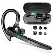 Bluetooth slušalka Techsuit TalkZen za 12 ur pogovora - črna