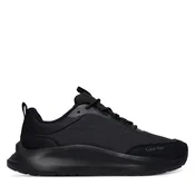 Superge Calvin Klein Light Eva Runn Laceup Aop HW0HW03292 Črna