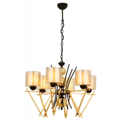 Opviq Luster Av-4301-6S, 95 cm, Crno-zlatni