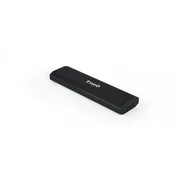 TooQ Zunanja škatla Tooq M.2 Ngff/Nvme Ssd - Usb 3.1 Gen 2 črna, (21407111)