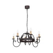 Luster na lancu REN 6xE14/15W/230V
