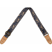 Cascha CGS-VC2 Vegan Cork Tekstilni kitarski pas Midnight Birds