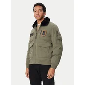 Aeronautica Militare Prehodna jakna 262AB3108UCT03151 Khaki Regular Fit