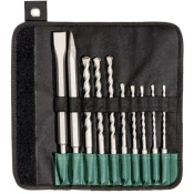 Metabo 10-delni SDS-plus set burgija, dleto i špic 630824000