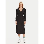 Lacoste Vsakodnevna obleka EF6022 Črna Slim Fit