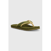 Japonke The North Face BASE CAMP FLIP-FLOP II moške, zelena barva, NF0A47AA3I01