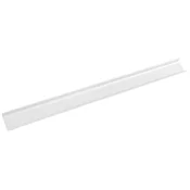 SAPHO CHANEL dekorativna letev za predale, bela mat, aluminij 534x70x20 mm