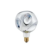 Sigor LED žarnica Giant Ball E27 4W 918 dim srebrno-kovinska. - Sodobni - srebrna kovinska barva - Steklo