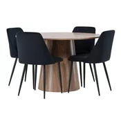 Jedilniški komplet Dallas 4248 (Rjava) 75cm