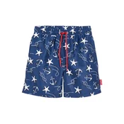 PLAYSHOES Kratke kopalne hlače marine/črna/bela