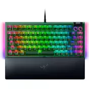 Mehanička tipkovnica Razer - BlackWidow V4?75, Orange, RGB, Phantom Green