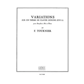 TOURNIER F:VARIATIONS SAXOPHONE ALTO ET PIANO
