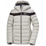 Helly Hansen W IMPERIAL PUFFY JACKET, ženska smučarska jakna, siva 65690