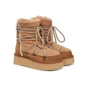 Mou Škornji za sneg Mini Eskimo FW681014M Temno rjava