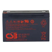 Backup Battery CSB GP6120 F2 6V, 12Ah, 180A