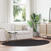 vidaXL Preproga HUARTE Kratek Kup Mehka in Pralna Črna 160x230 cm