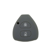 CAR 888 ACCESSORIES Silikonska navlaka za kljuceve Toyota siva