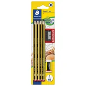 SVINČNIK GRAFITNI HB NORIS PK8 PLUS GUMICA PLUS ŠILJILO BREZPLAČNO STAEDTLER 120 SBK8P1 BLISTER