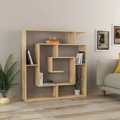 Hanah Home Polica za knjige, 125x128.6x22cm, Bež