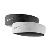 Znojnik za glavu Nike Dir-Fif Headband Home And Away - white/black