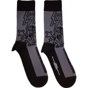 Slayer Nogavice South Of Heaven Mono Charcoal Grey 40-45