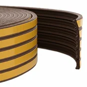 Samoljepiva brtvila za prozore Smeda 15 x 8 mm 25 m EPDM pjena - Smeda 25 m E-profil 15 x 8