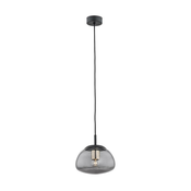 Argon 4333 - Lestenec na vrvici TRINI 1xE27/15W/230V črna