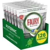 Fairy Platinum kapsule za mašinsko pranje posuda paket 126 komada XXL