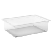 Škatla KIS C-box L, 27L, prosojna, 39x55x16 cm